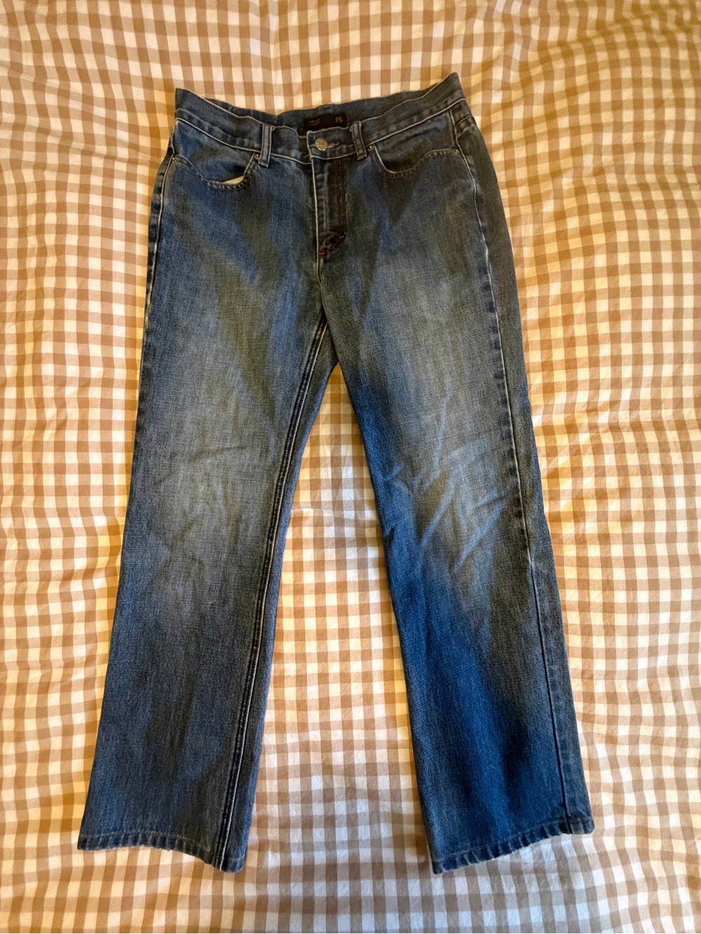 J. Crew Skinny Jeans in Dark Blue Wash